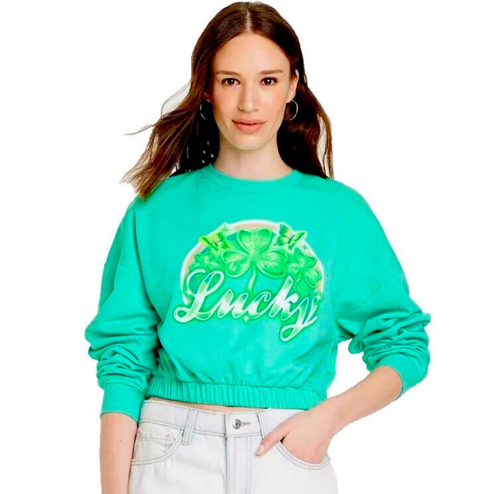 IML Lucky Cropped Sweatshirt
